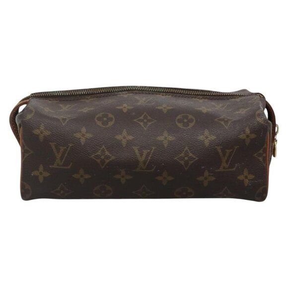 LOUIS VUITTON Monogram Trousse Patte Pression Cosmetic Pouch M47636 Auth 137557 - Picture 2 of 16